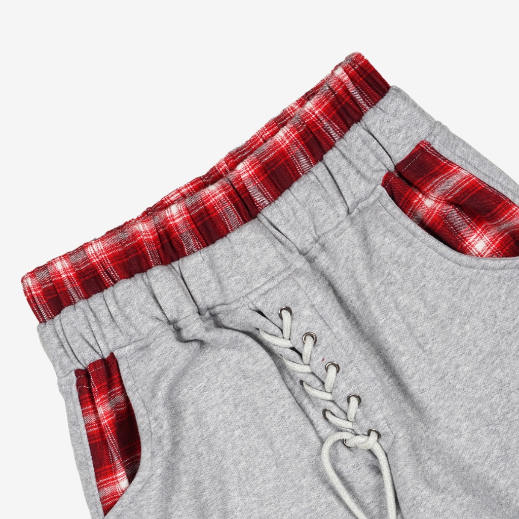 VEIL FLARE SWEATPANTS MISTY