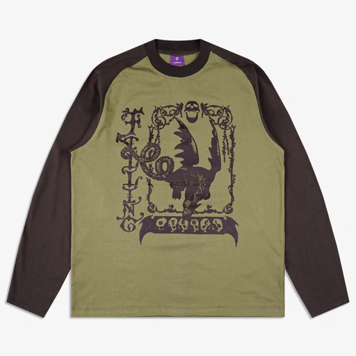 SPINE LONG SLEEVE GREEN SAGE