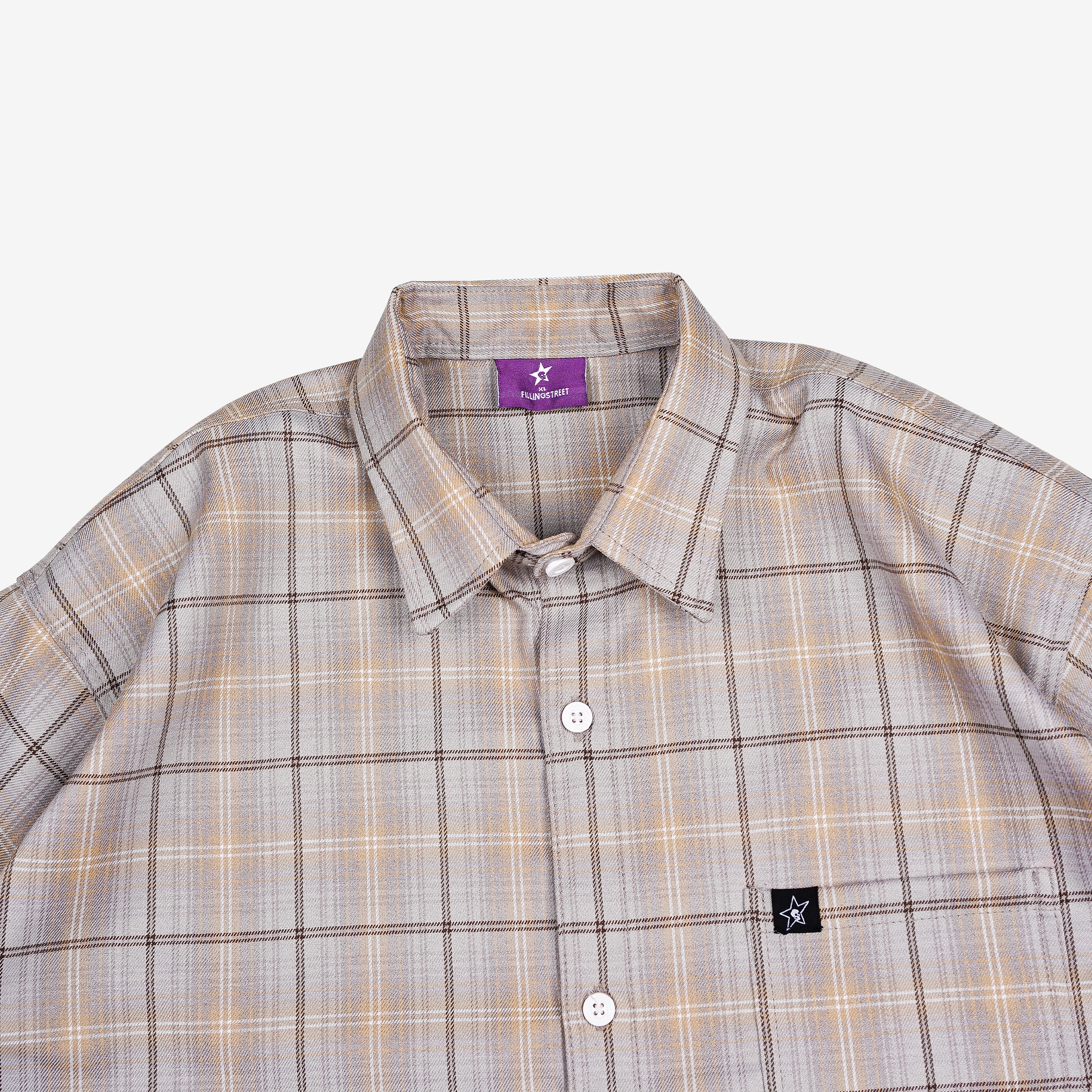 HACKNEY FLANNEL SHIRT OAT