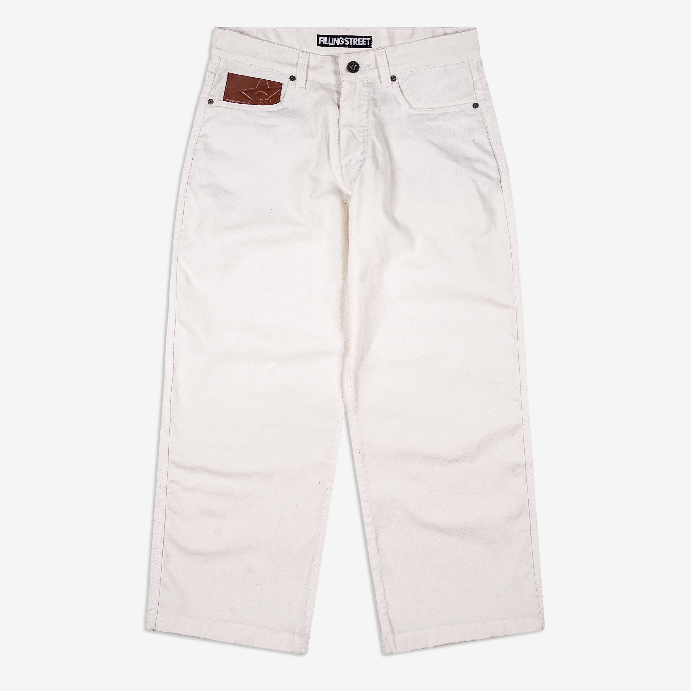 ONES DENIM PANTS ECRU