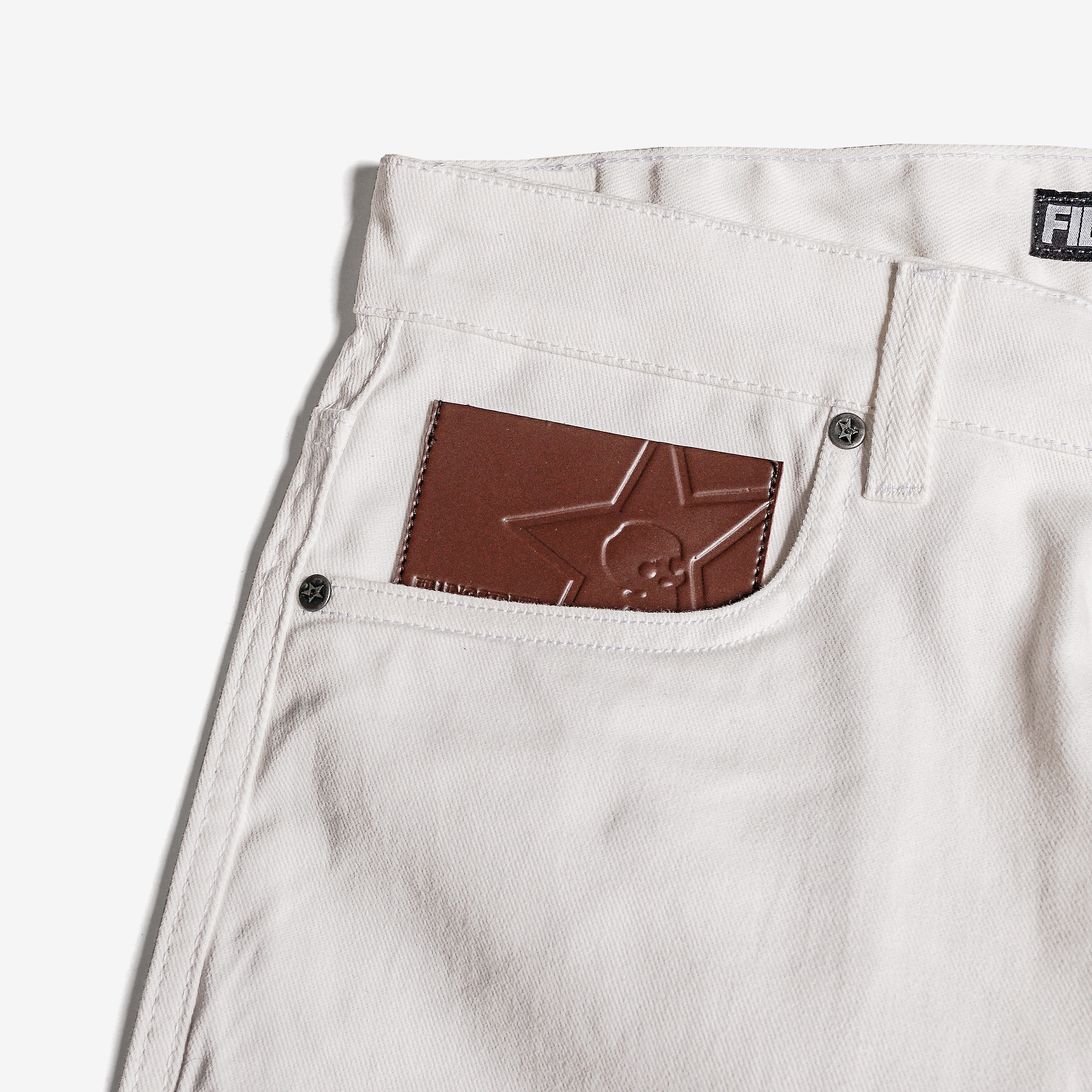 ONES DENIM PANTS ECRU