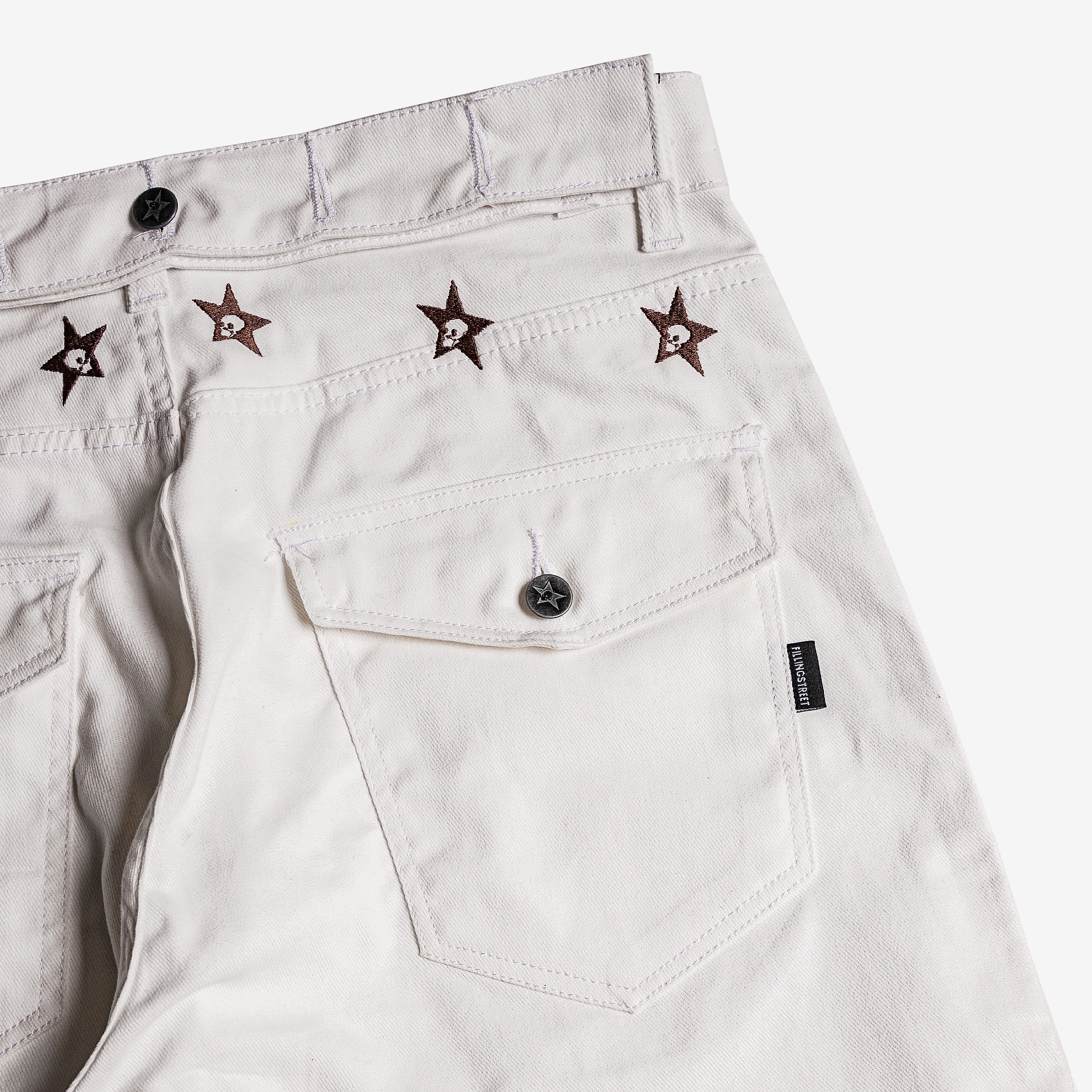 ONES DENIM PANTS ECRU