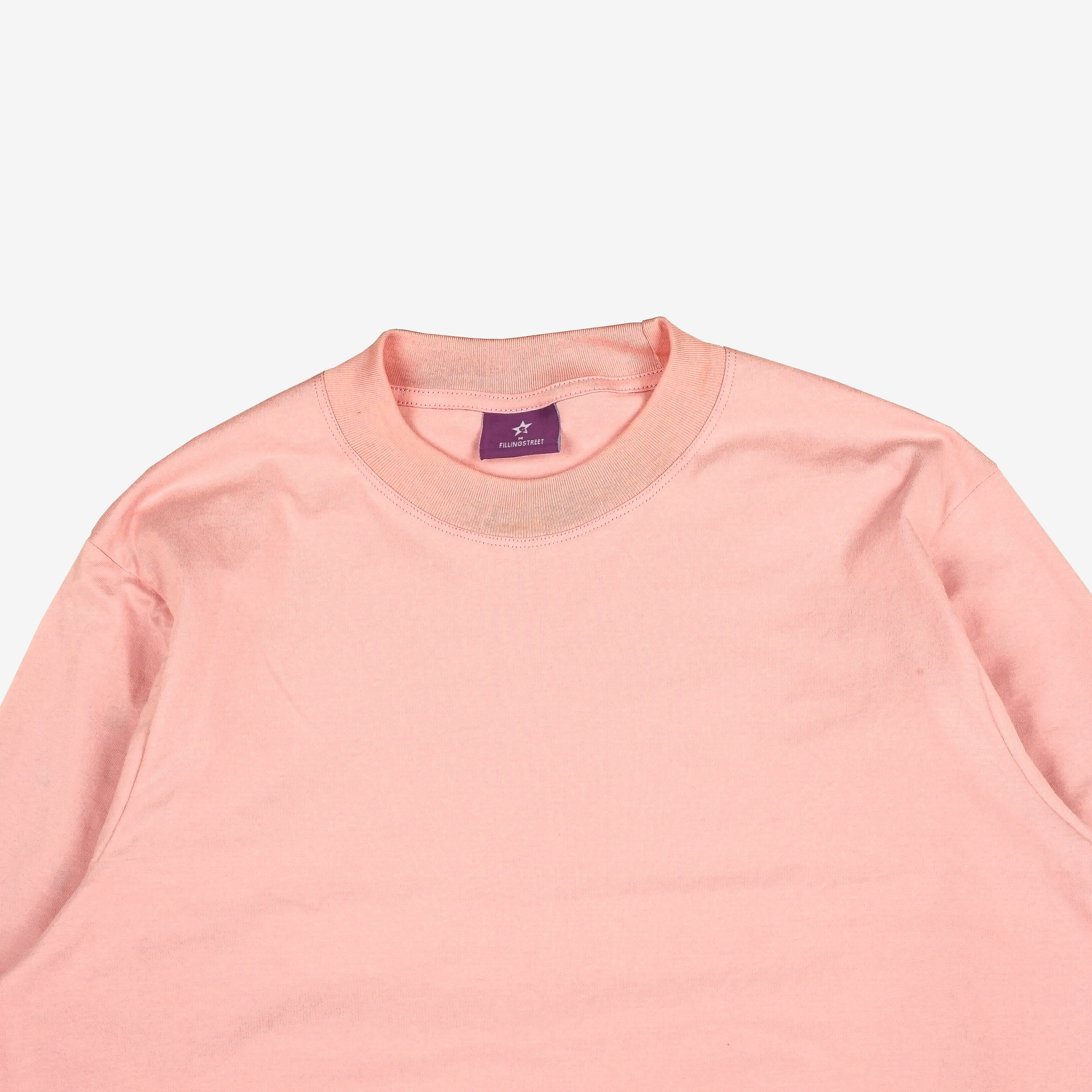 SCATTERED LAYERED POLKA WAFFLE LONG SLEEVE PINK