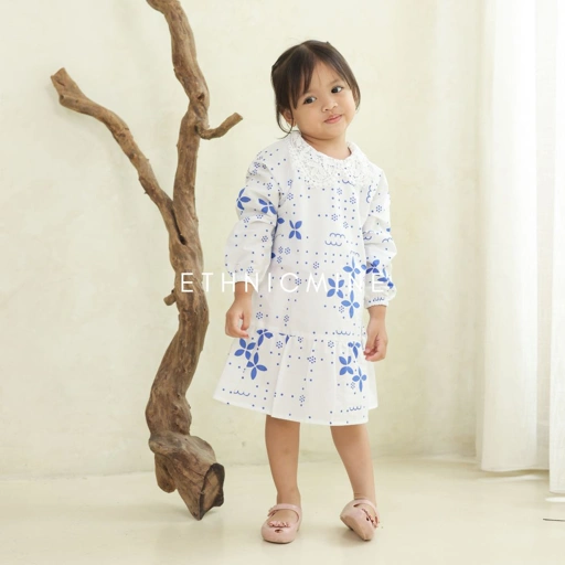 Image of Tunik Anak Perempuan Kembang Merekah Raya Ethnicmine