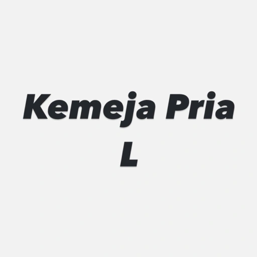 Bazaar - Kemeja Cara Pria S-XL
