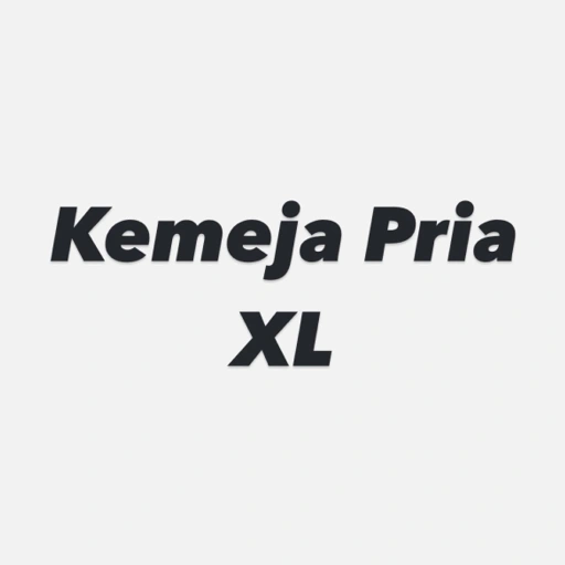 Bazaar - Kemeja Cara Pria XXL