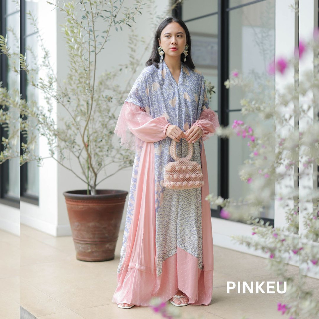 Anjani Luxe (dress lebaran batik viscose lace premium)