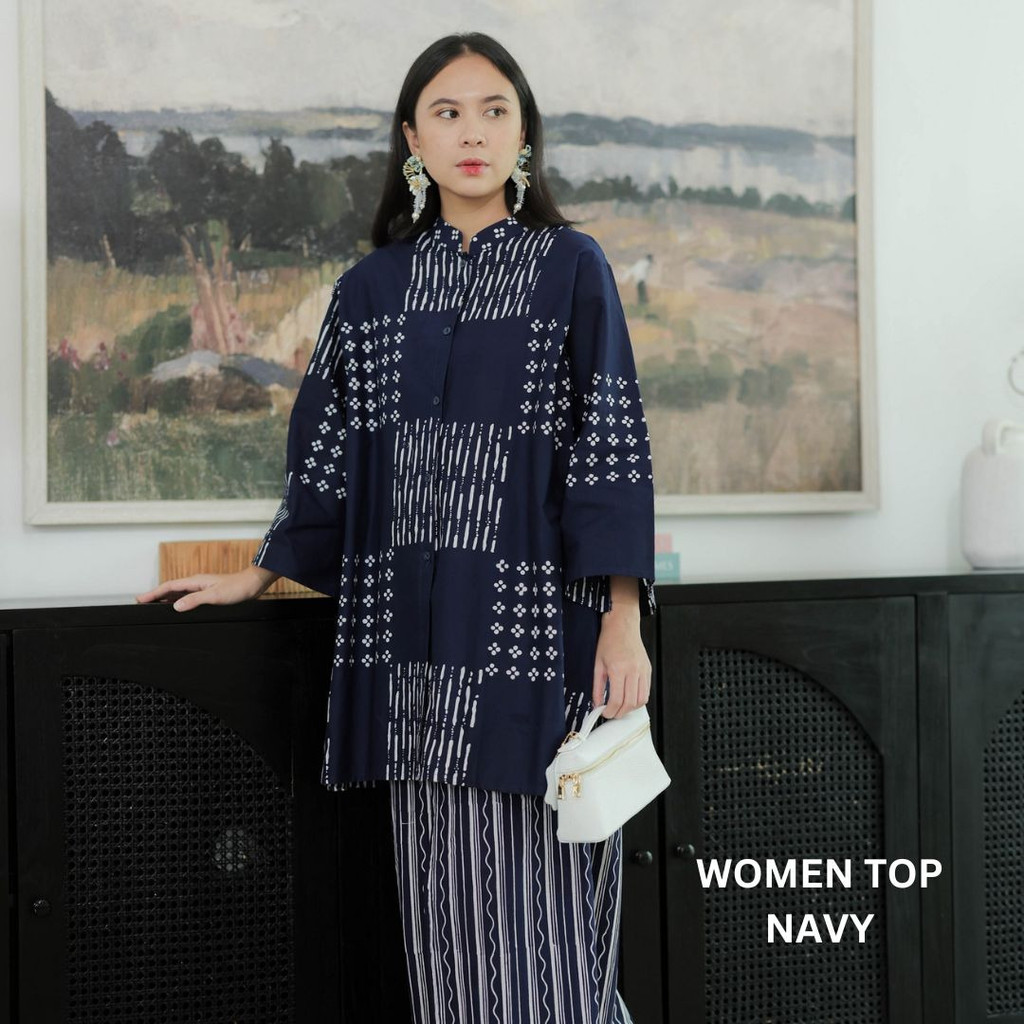 Cara Series (raya lebaran series katun batik premium kemeja wanita)