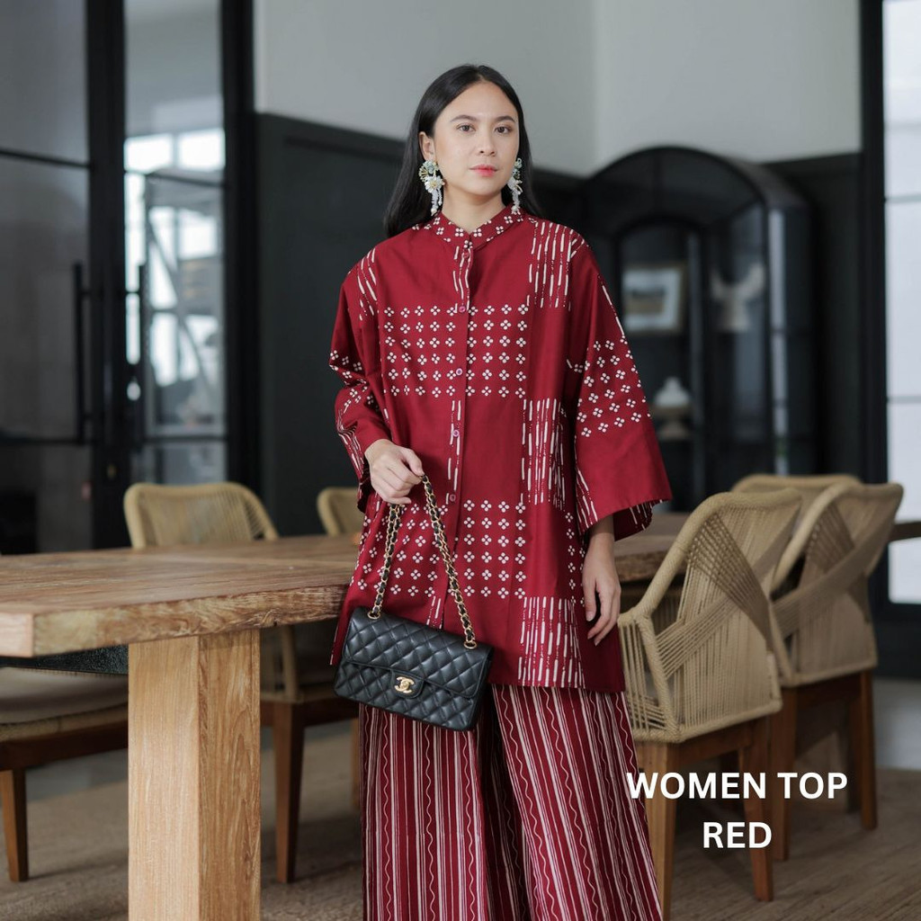 Cara Series (raya lebaran series katun batik premium kemeja wanita)