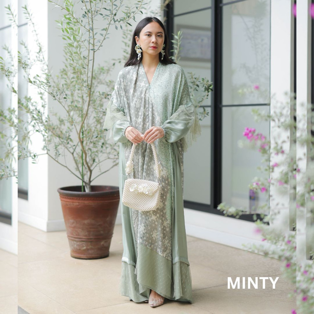 Anjani Luxe (dress lebaran batik viscose lace premium)