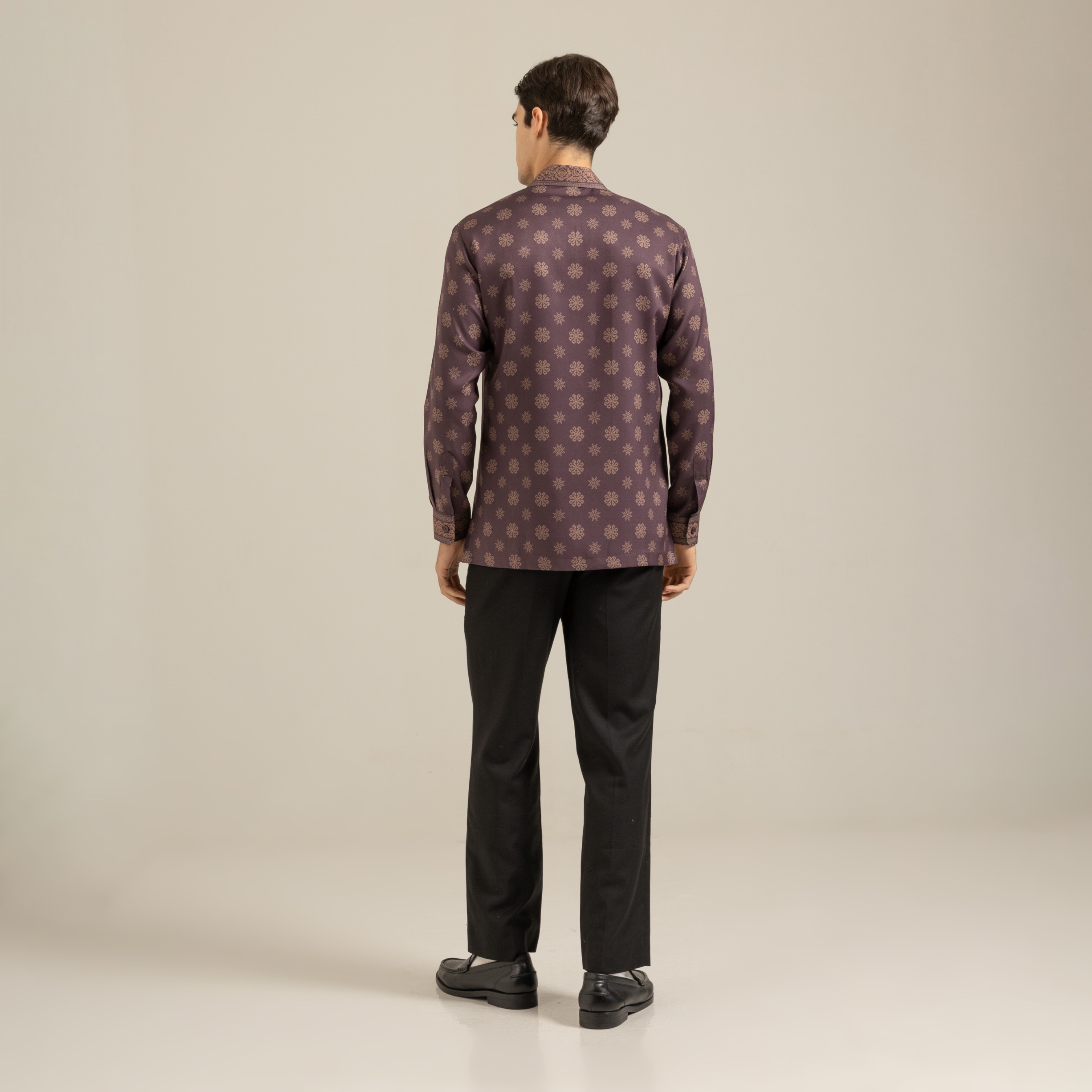 Men shirt "BURGUNDY"