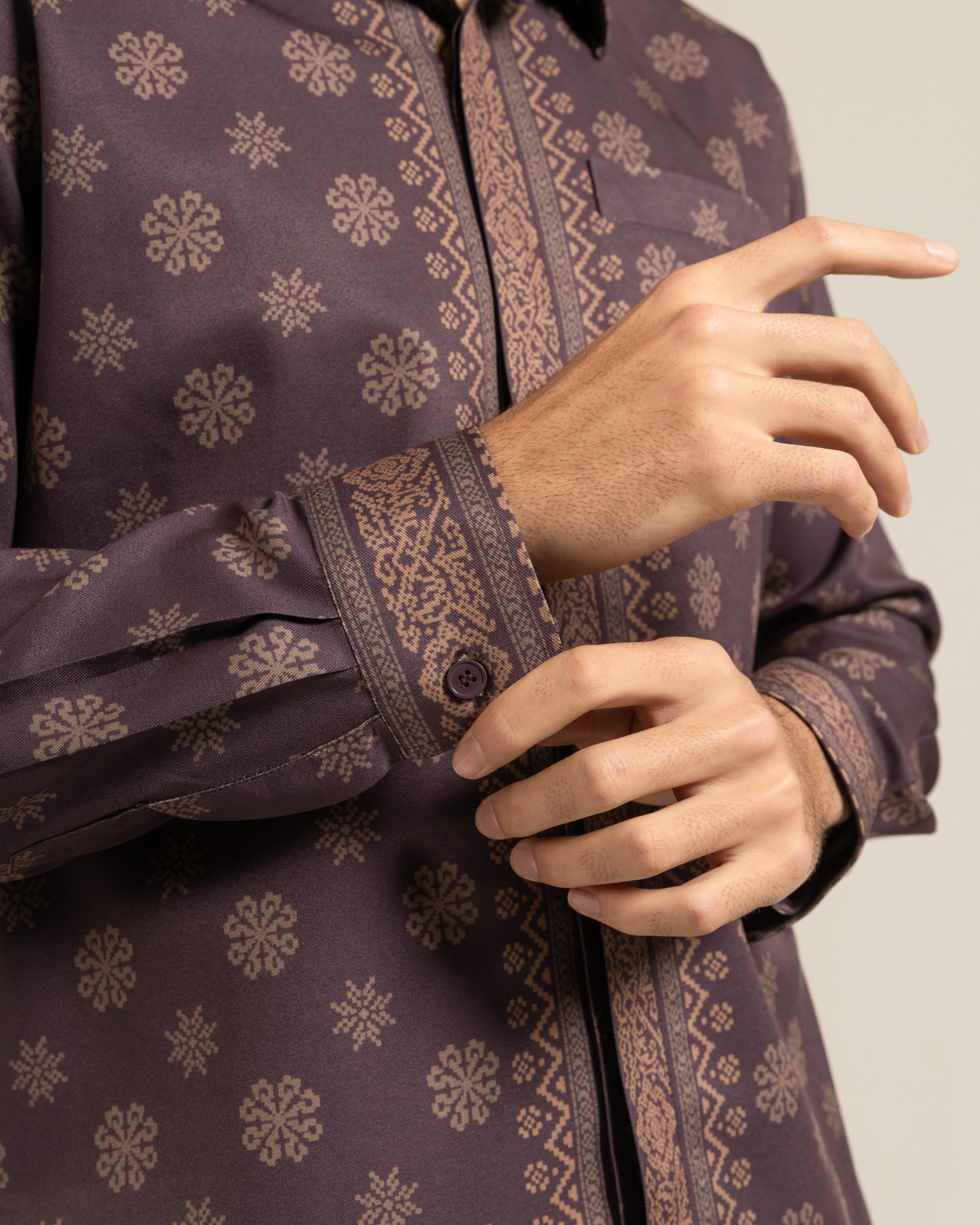 Men shirt "BURGUNDY"