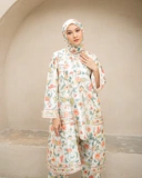 Raya flower set pants " Green"