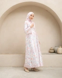 Raya flower dress "Pink"