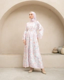 Raya flower dress "Pink"