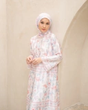 Raya flower dress "Pink"