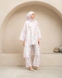 Raya flower set pants "Pink"