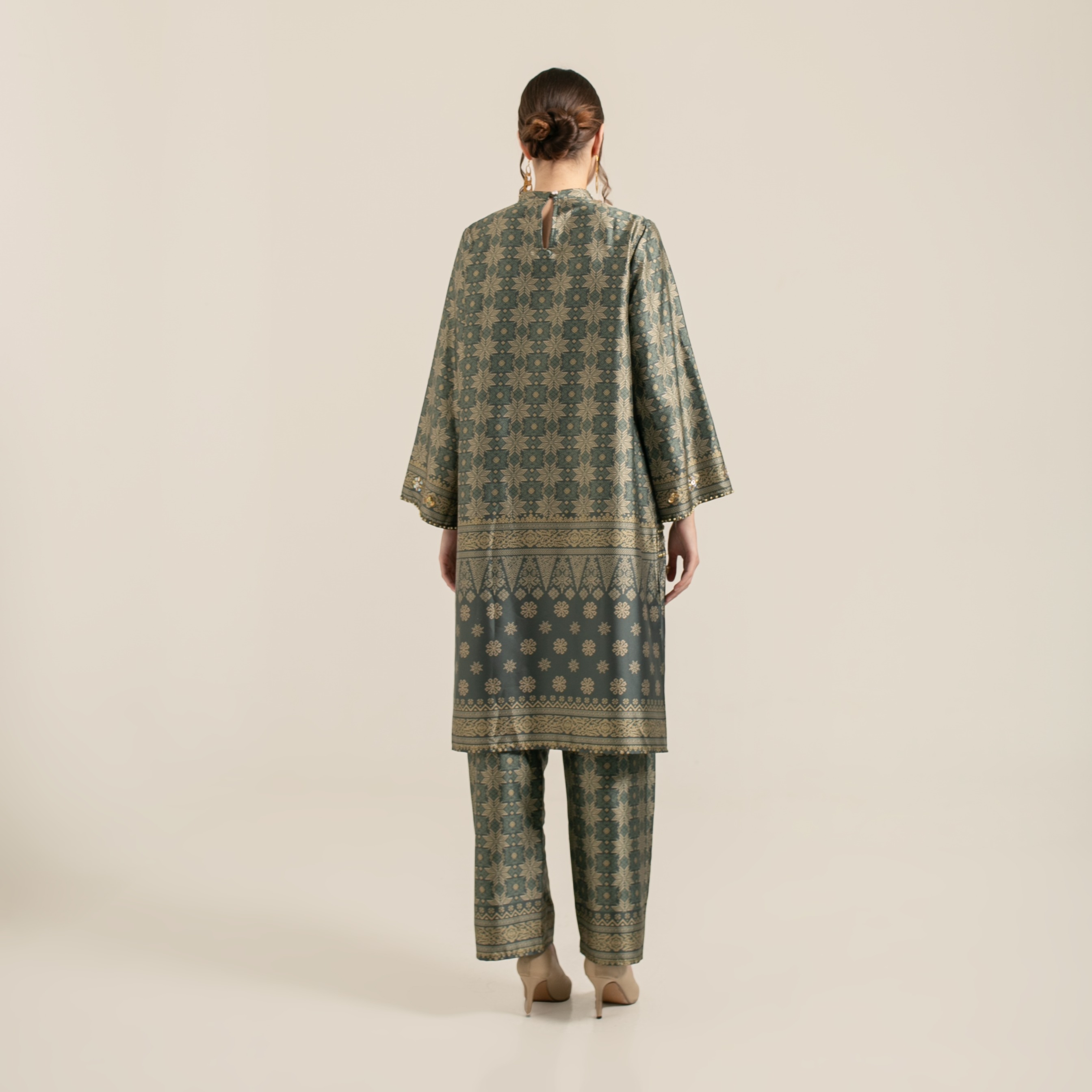 Raya set pants "GREEN"