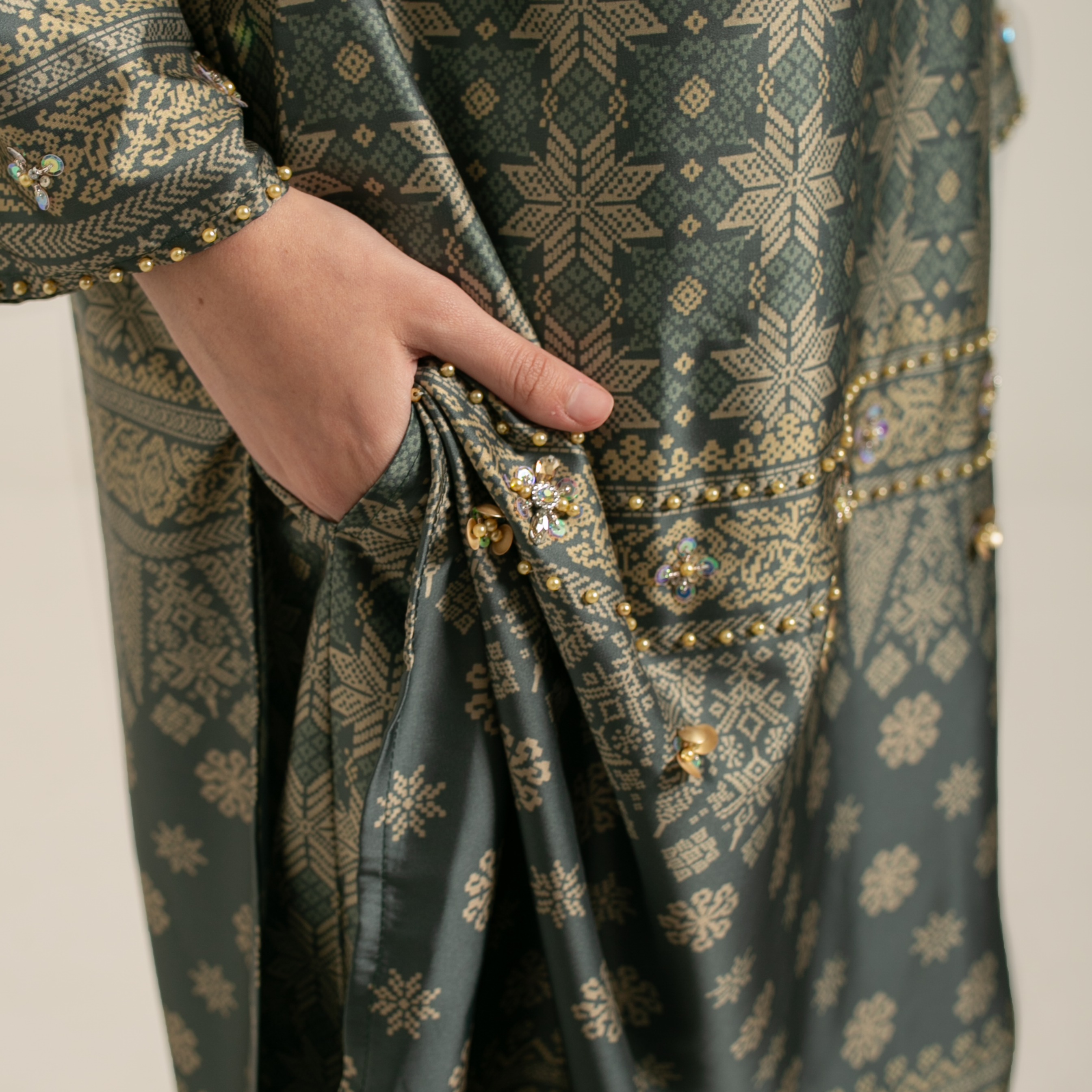 Raya set pants "GREEN"