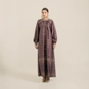 Raya dress "BURGUNDY"