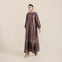 Raya dress "BURGUNDY"