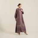 Raya dress "BURGUNDY"