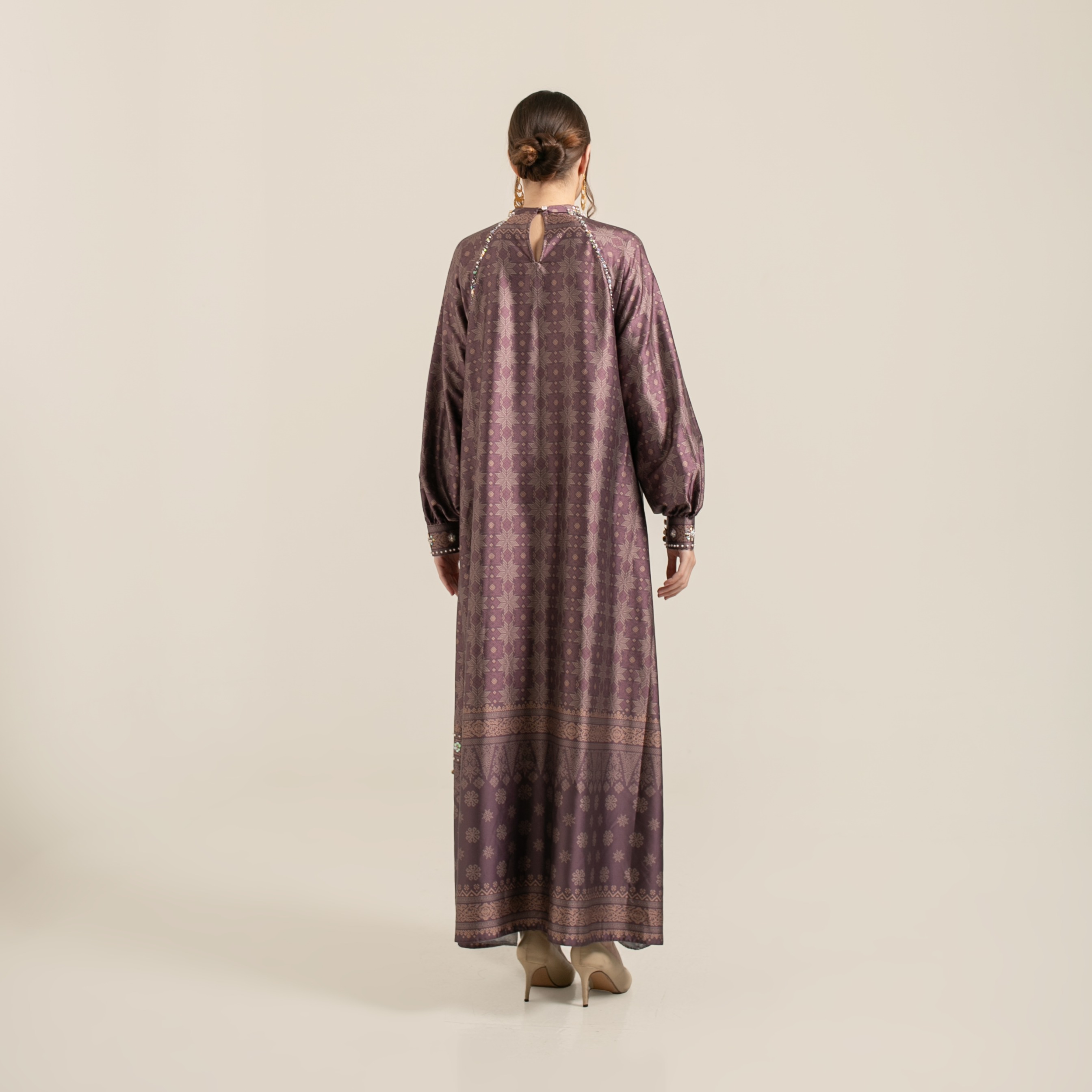 Raya dress "BURGUNDY"