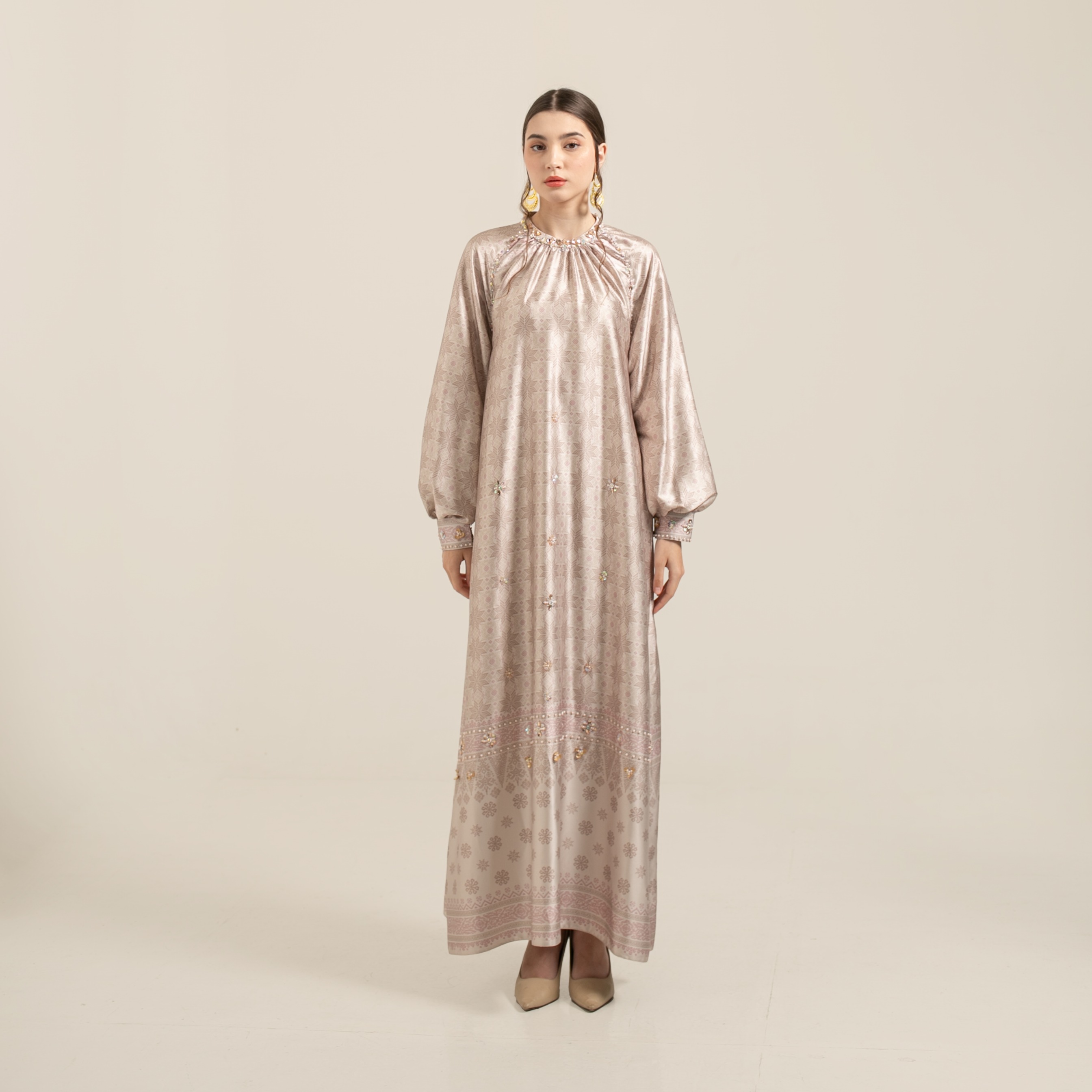 Raya dress "MOCCA LATTE"