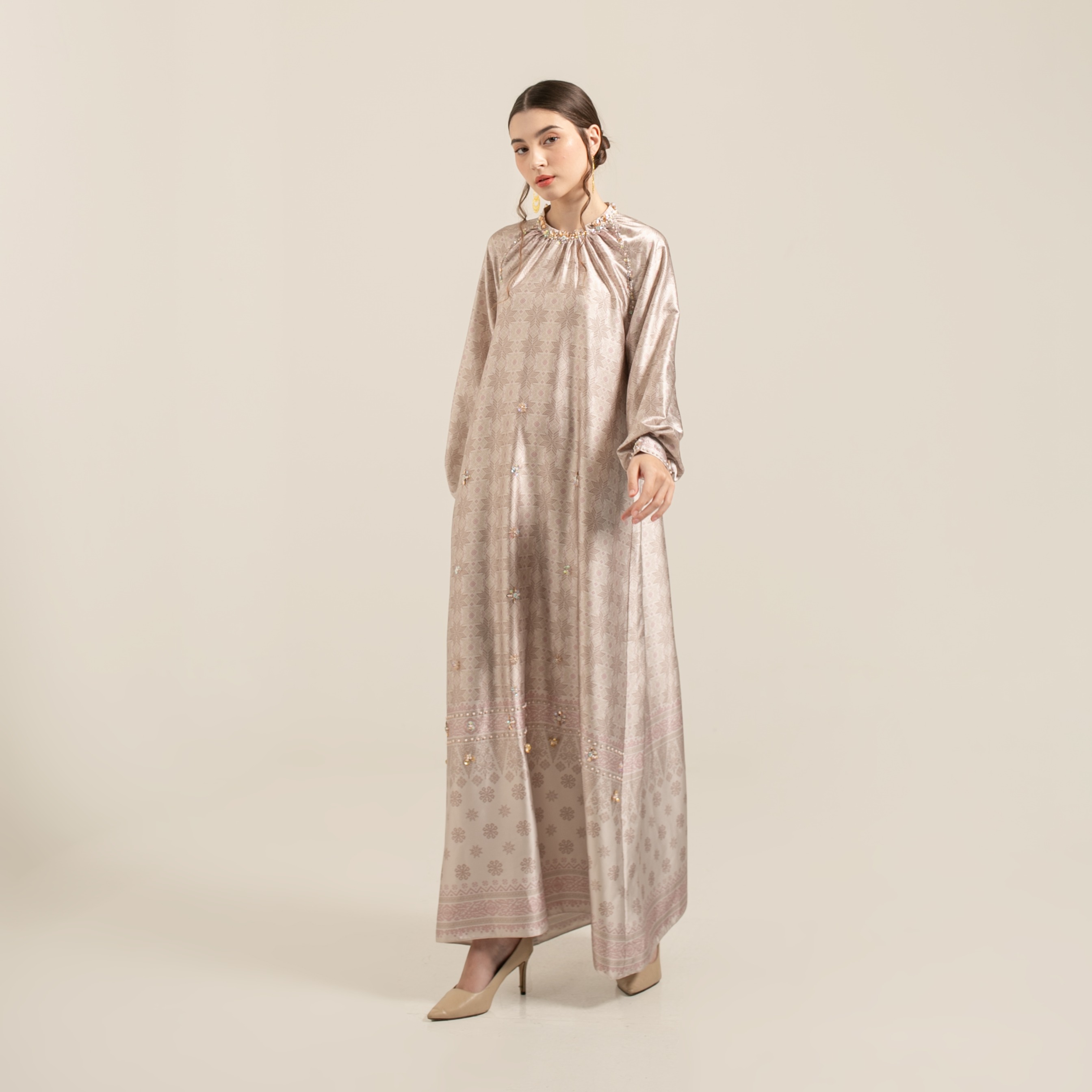 Raya dress "MOCCA LATTE"