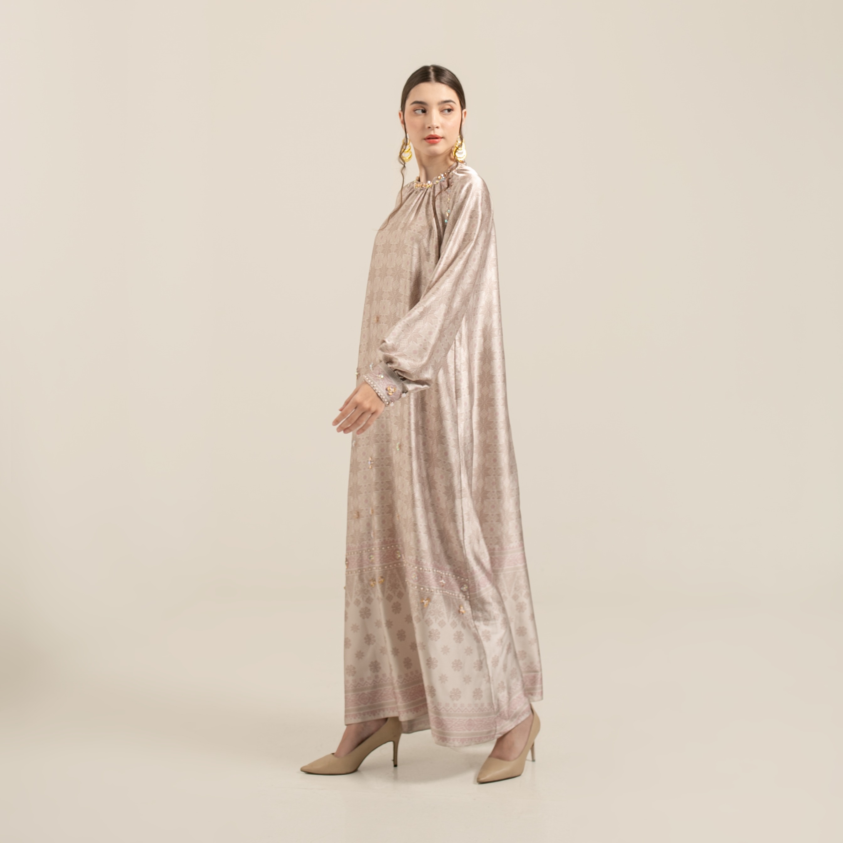 Raya dress "MOCCA LATTE"