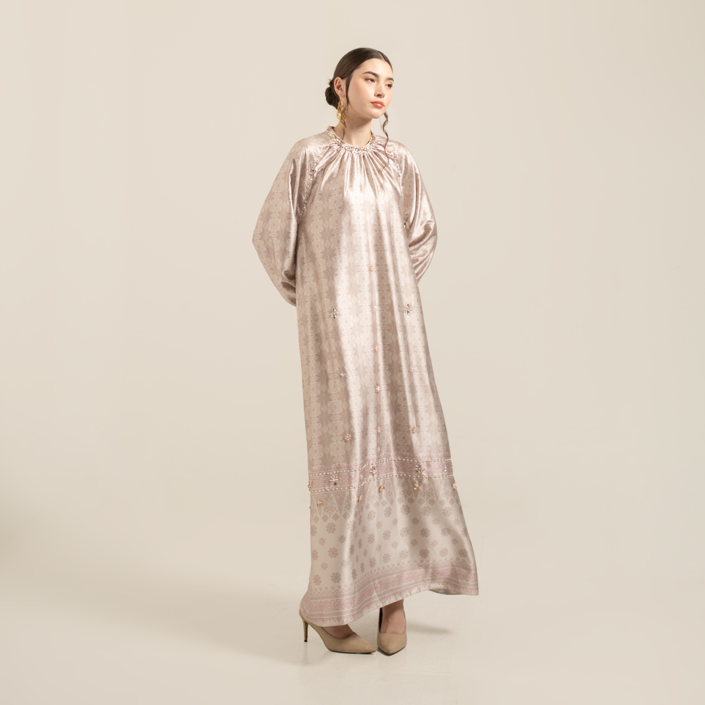 Raya dress "MOCCA LATTE"