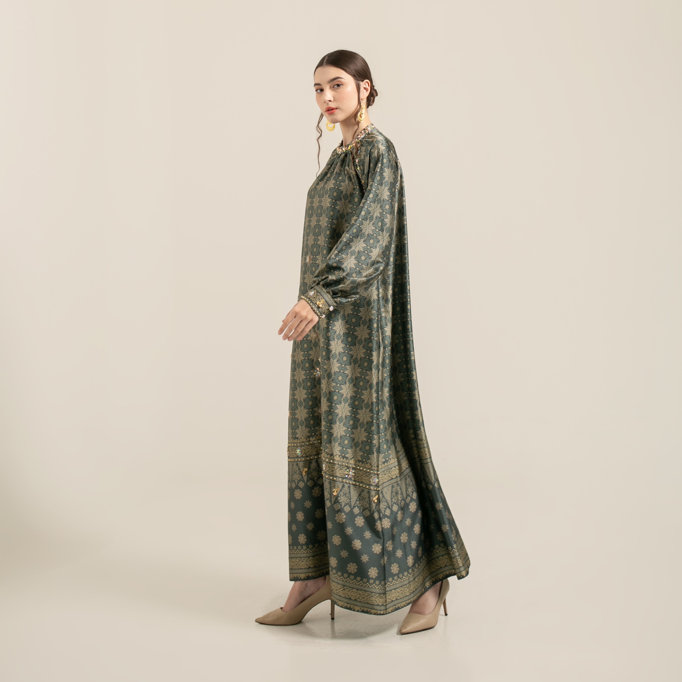 Raya dress "GREEN"