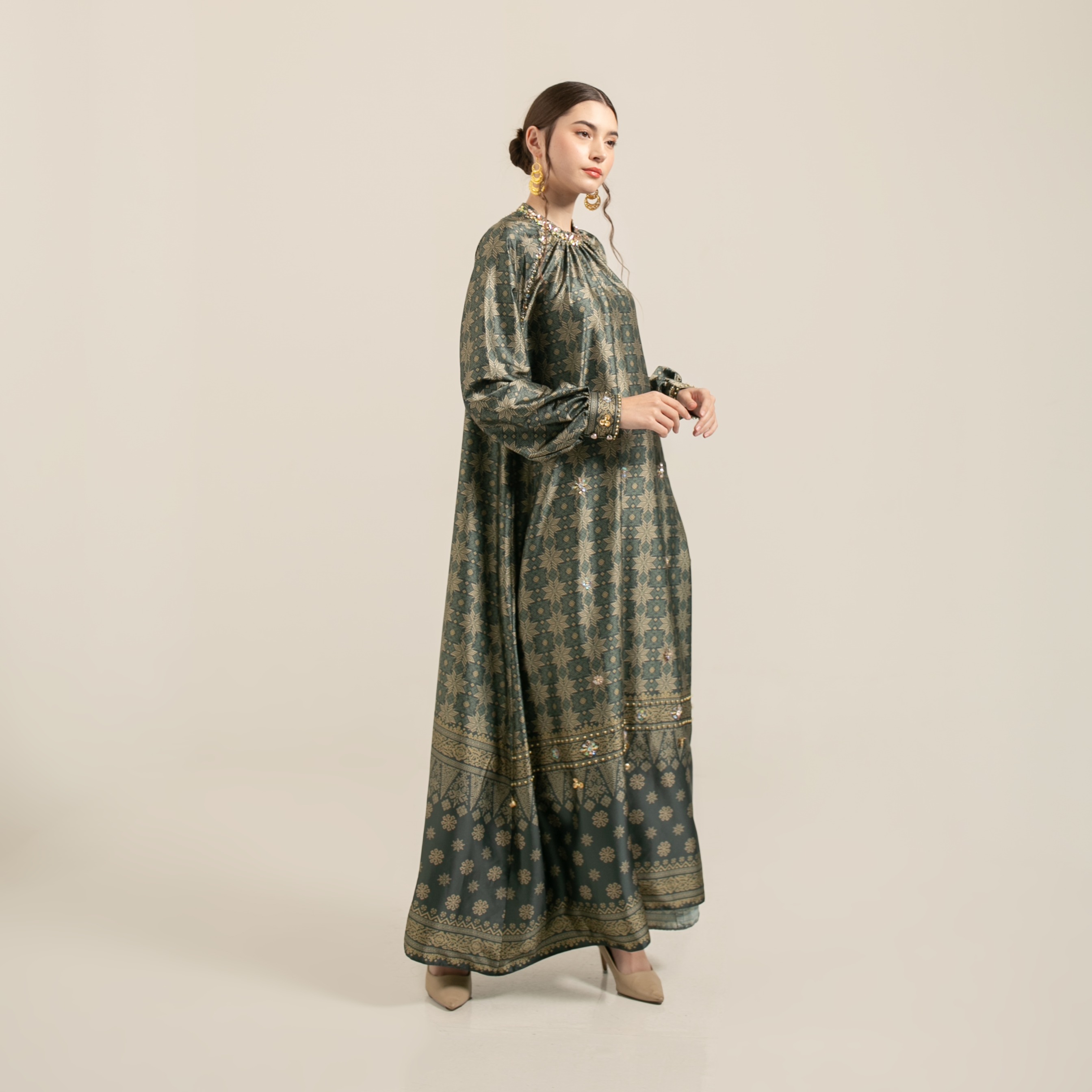 Raya dress "GREEN"