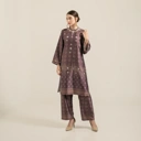 Raya set pants "BURGUNDY"