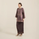 Raya set skirt "BURGUNDY"