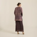 Raya set skirt "BURGUNDY"