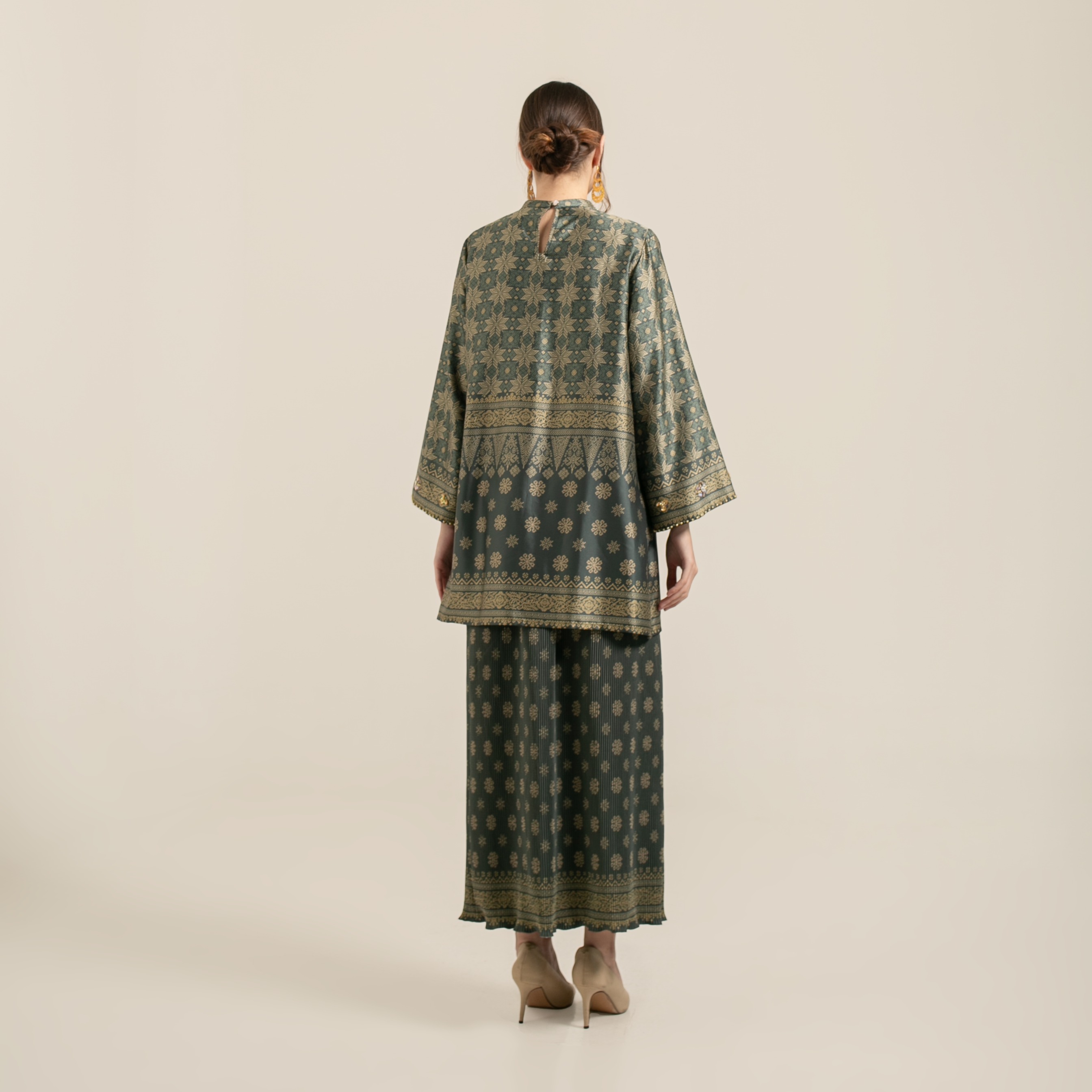 Raya set skirt "GREEN"