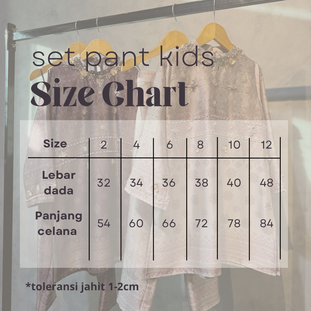Raya Set pants kids (size 2-6)
