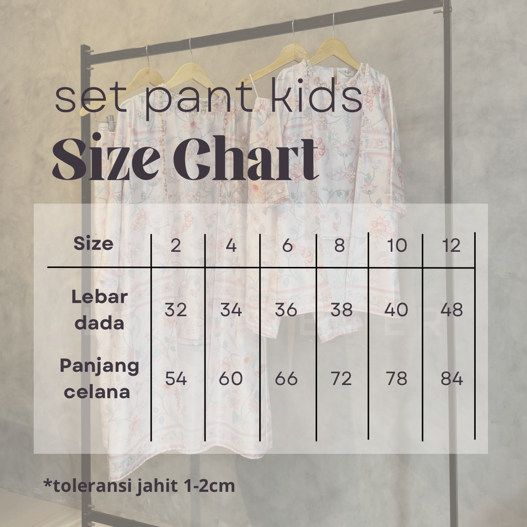 Set pants kids vol 2 (size 2-6)