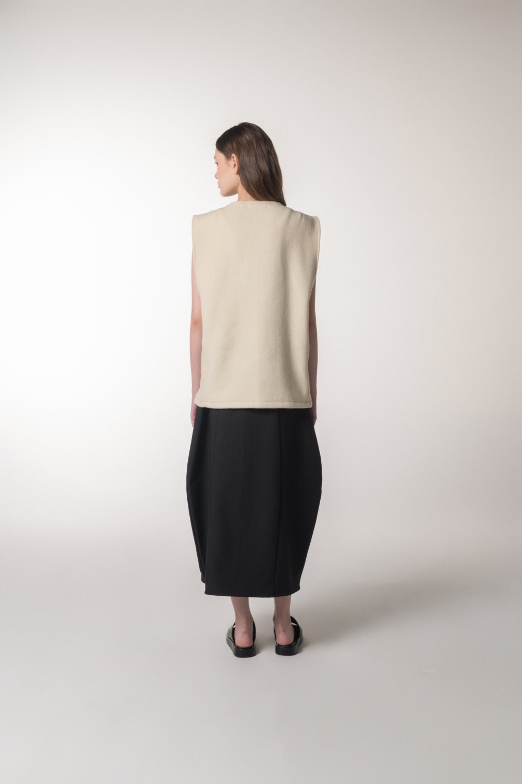 Sant Wool Vest White