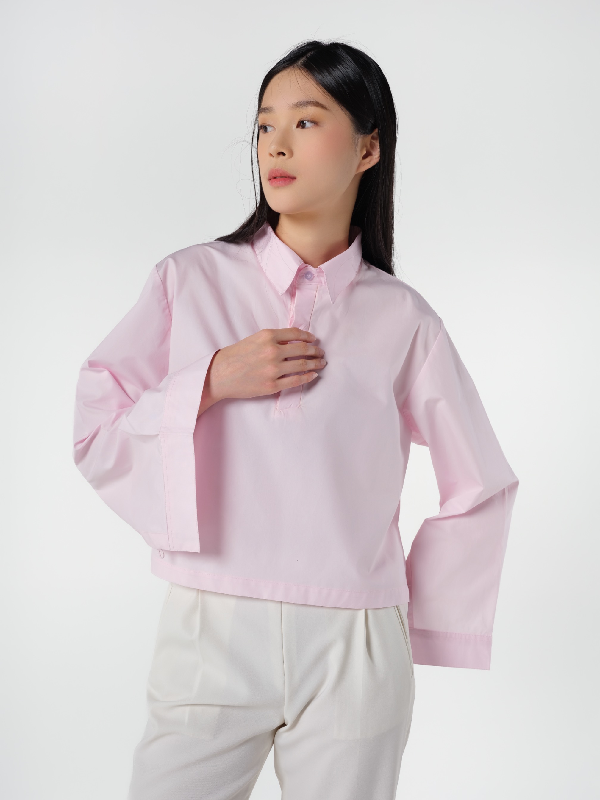 Haku Shirt Soft Pink