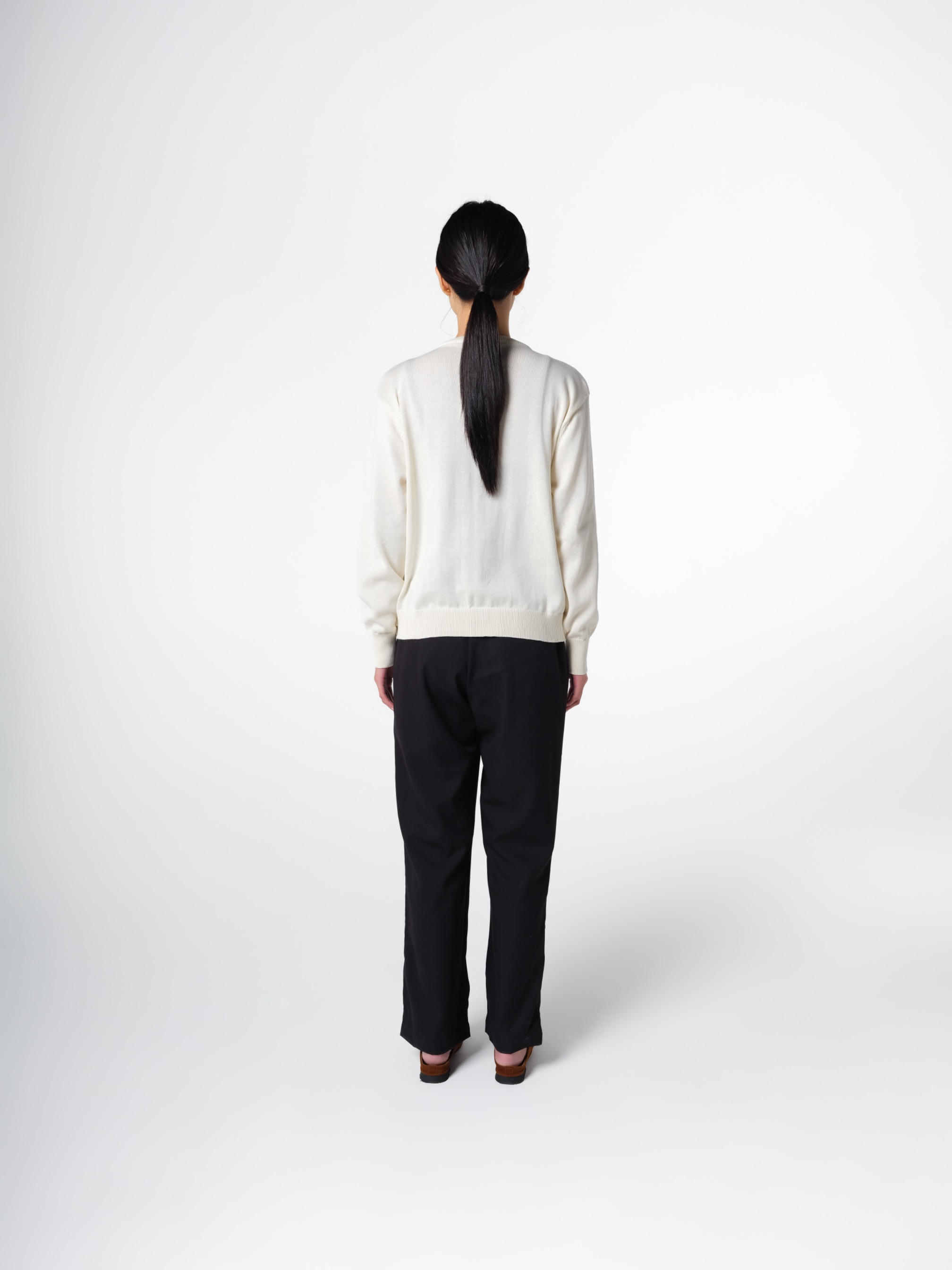 Lathy Cardigan White