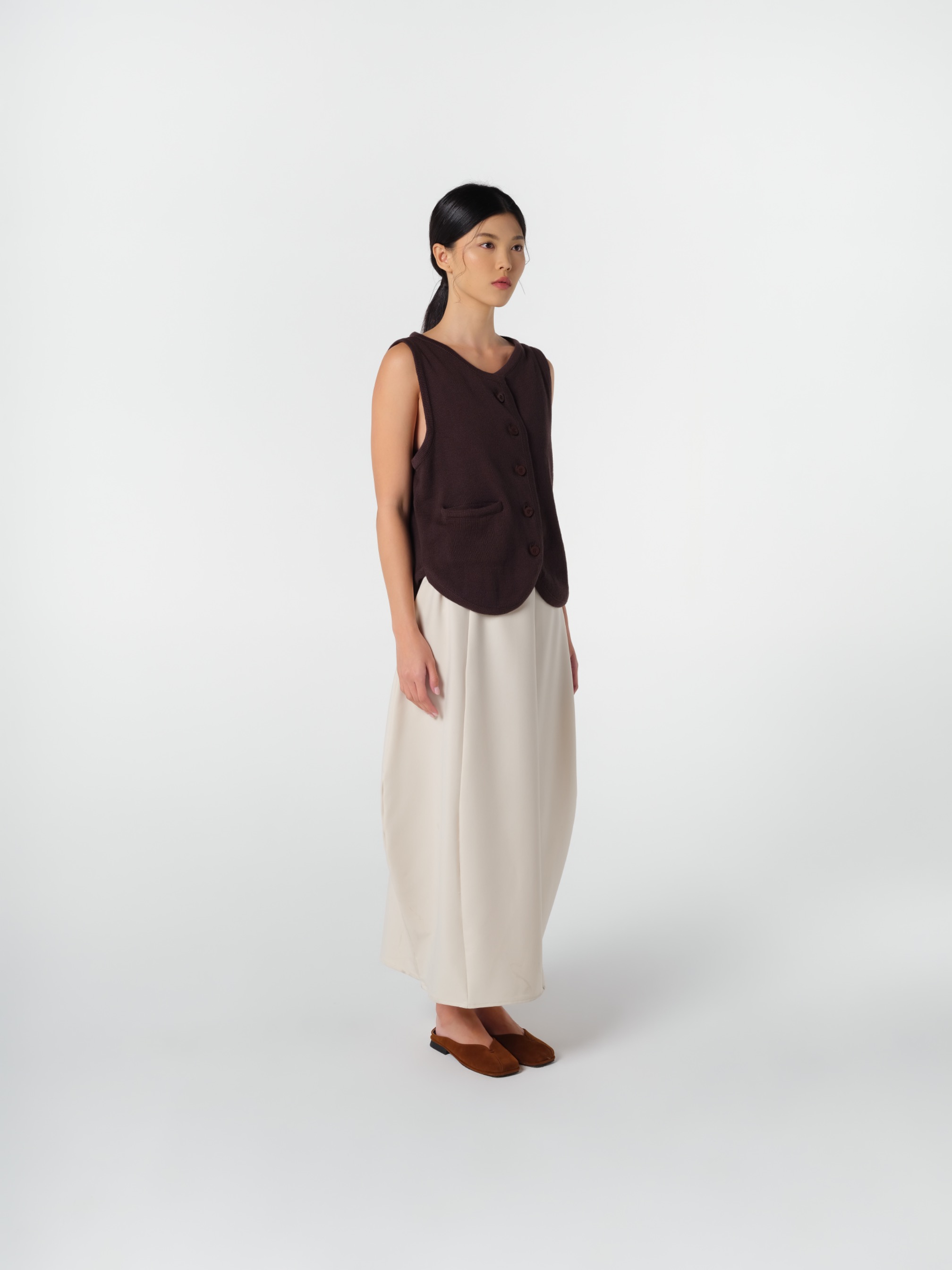 Pino Vest Brown