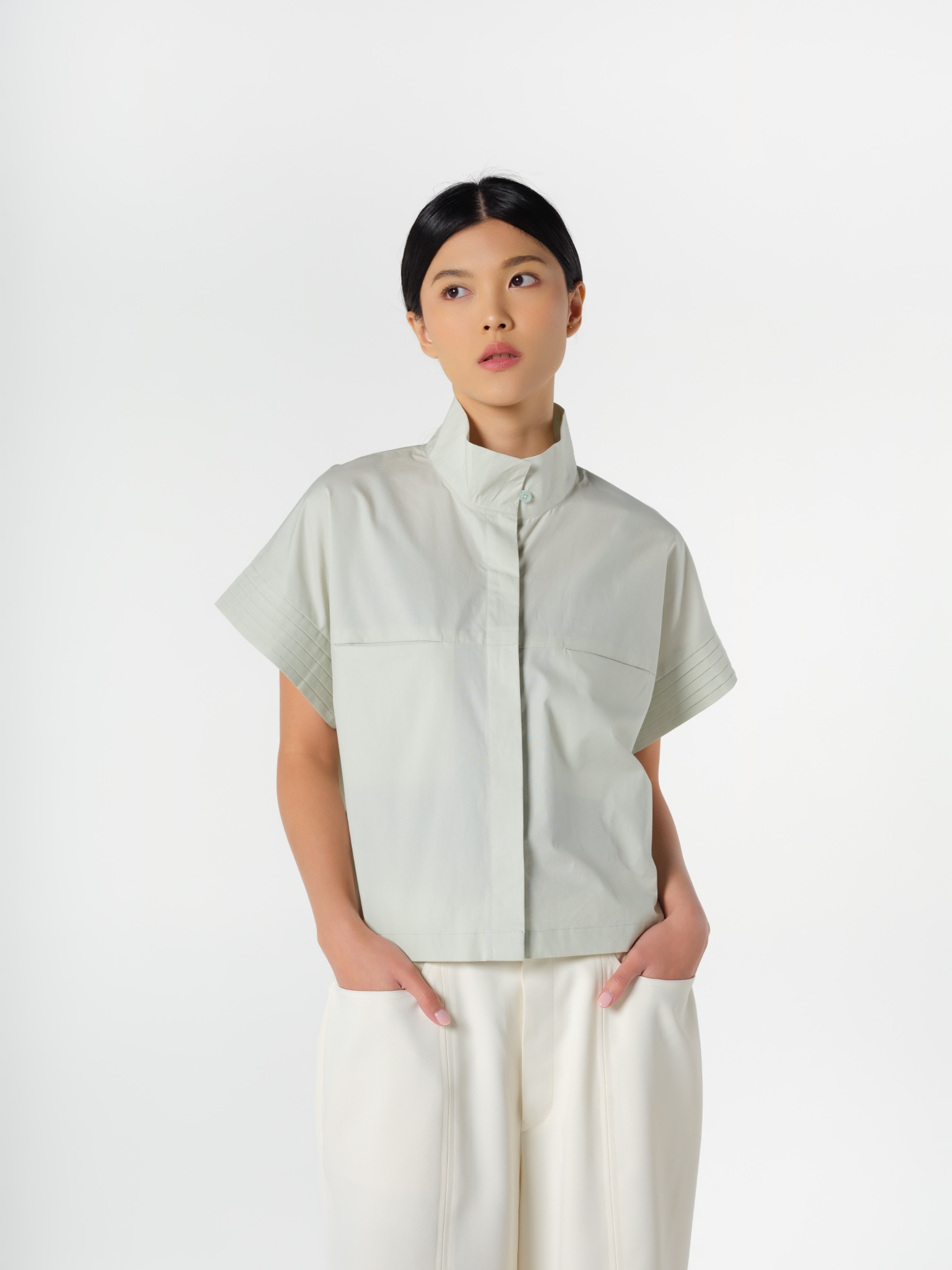 Sata Shirt Soft Green