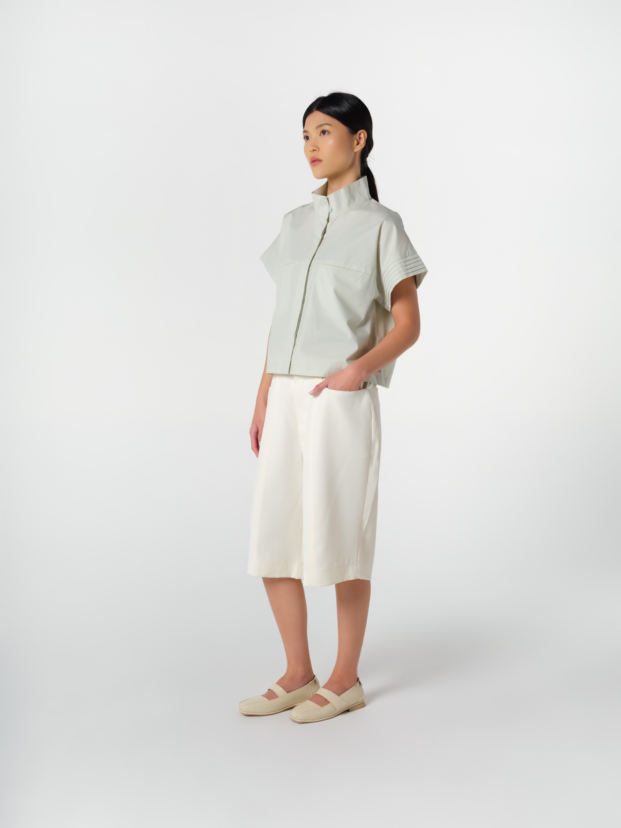 Sata Shirt Soft Green