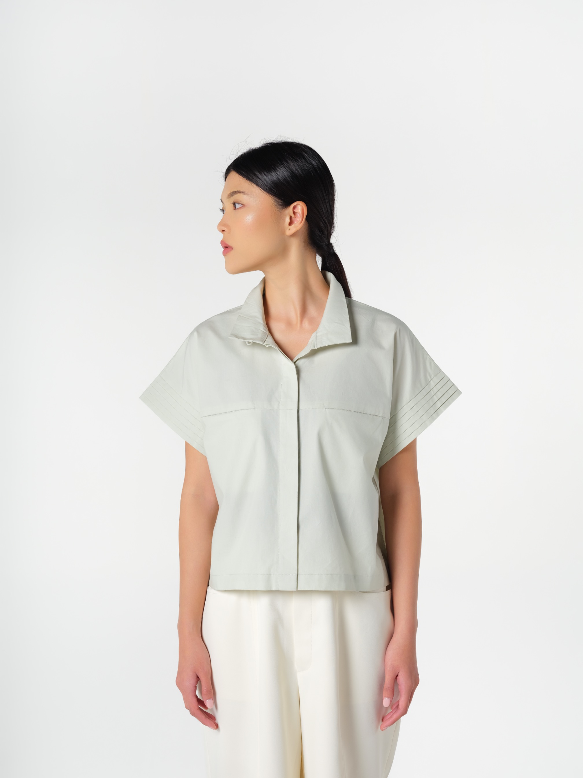 Sata Shirt Soft Green