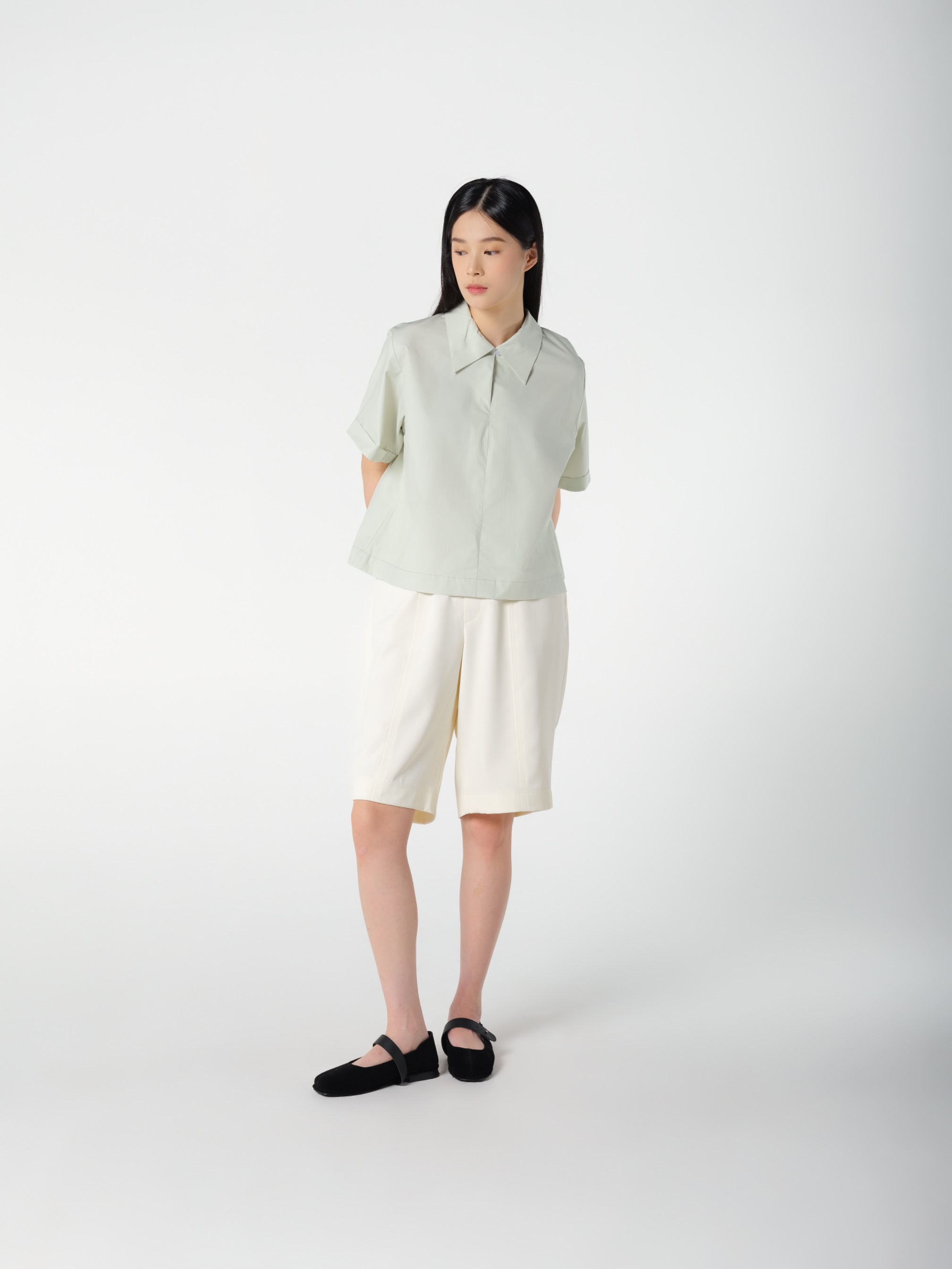 Kala Shirt Soft Green