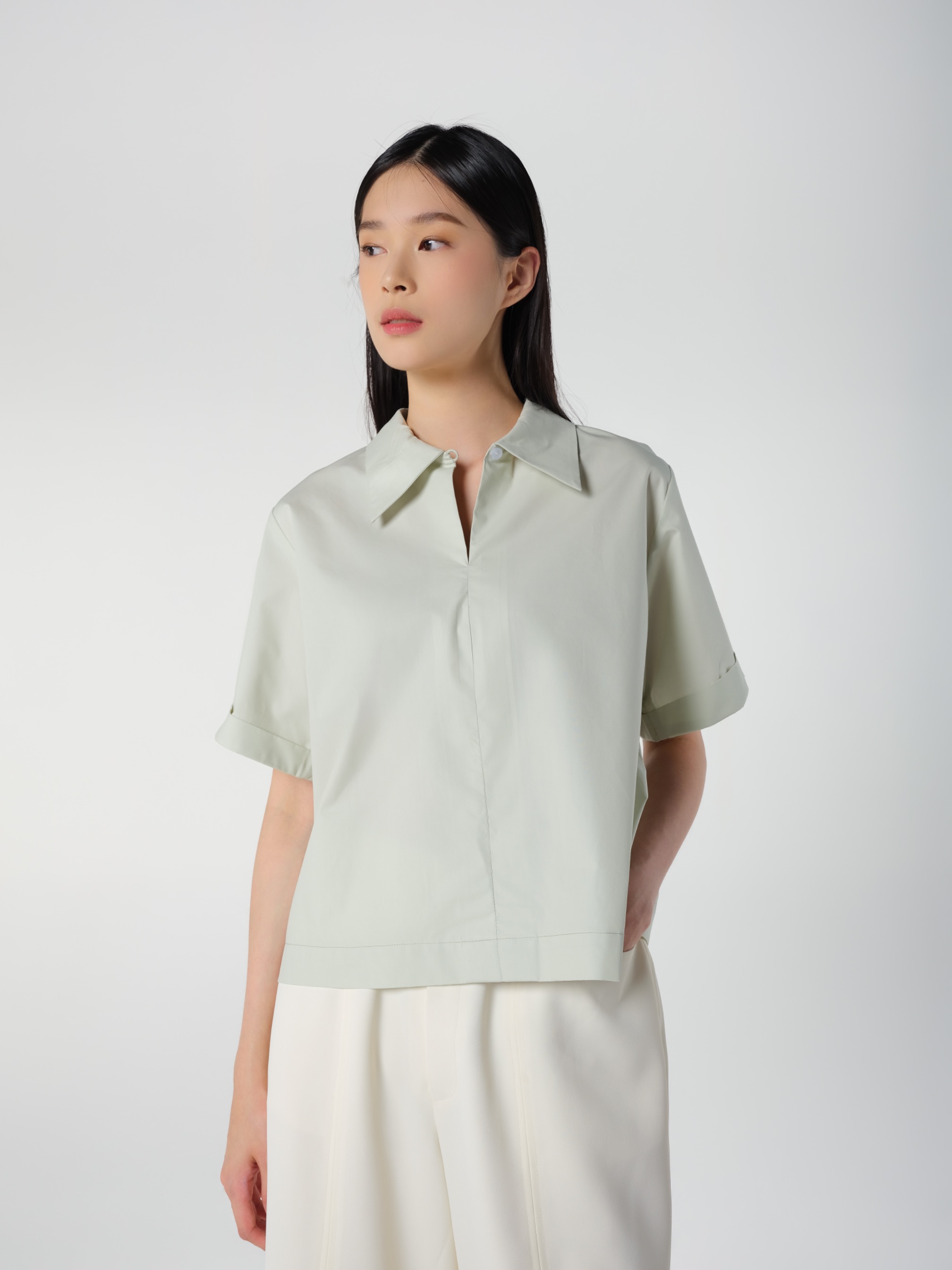 Kala Shirt Soft Green