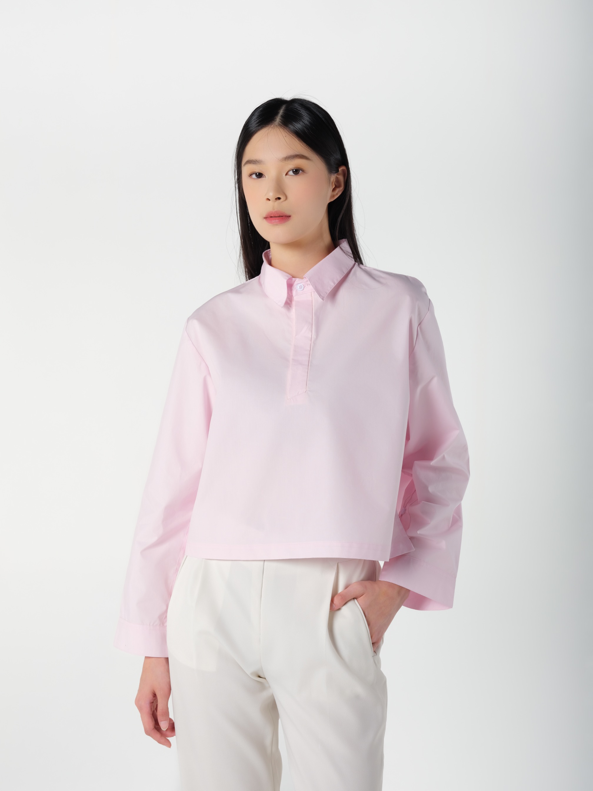 Haku Shirt Soft Pink