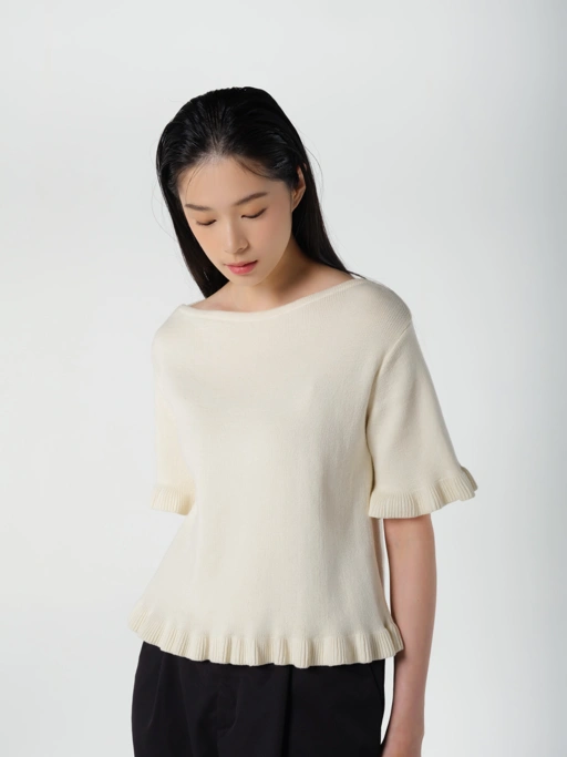 Image of Frill Top White